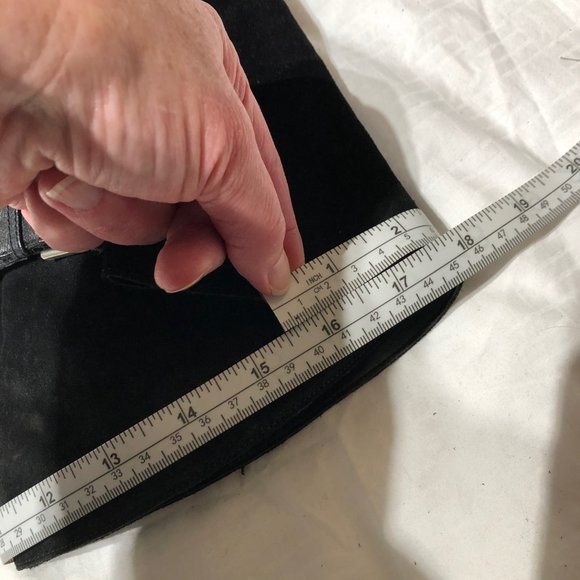 Nine West Black Suede Slouchy Boots - Picture 8 of 12